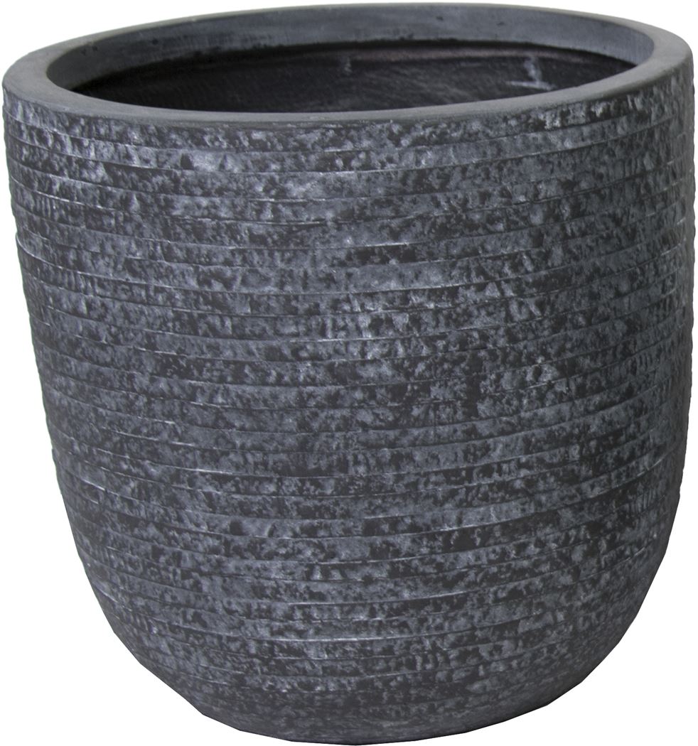 UTAH EGG POT GRAPHITE Erica Garden