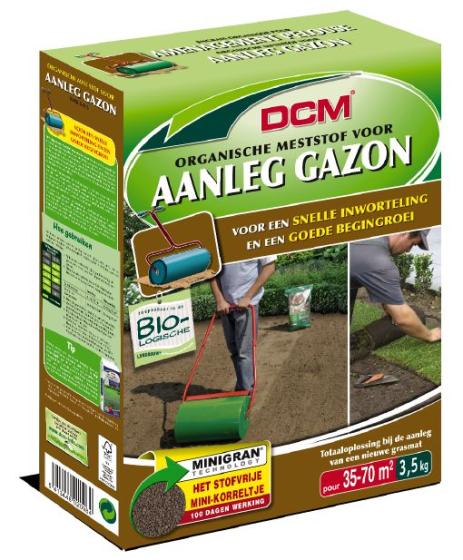 DCM GAZON MESTSTOF AANLEG