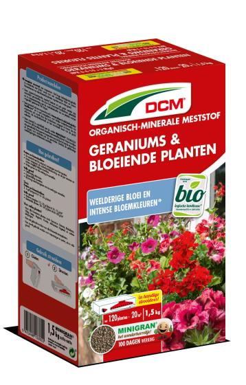 DCM GERANIUMS & BLOEIENDE PLANTEN MESTSTOF