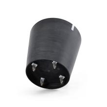 ECOPOTS AMSTERDAM ROND DARK GREY + WIELEN